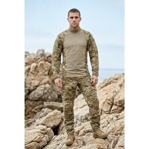 Massif ACS Army Combat Shirt MULTICAM Flame Resistant FR Tactical Size S NEW